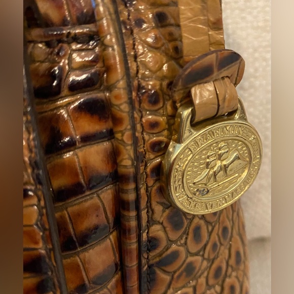 Brahmin Vintage Leather bag in Toasted Almond - Picture 8 of 14